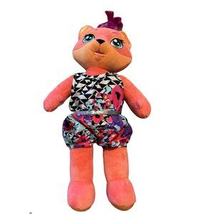Build A Bear Honey Girls Misha Orange Coral Fox Ro